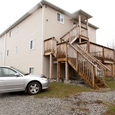 Back Deck and parking of [property_address]